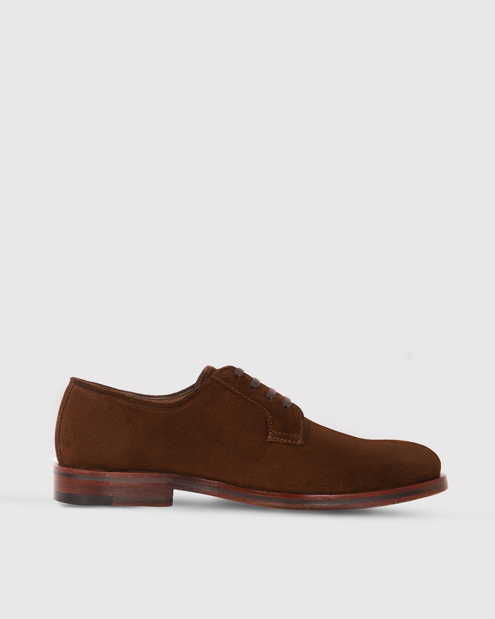 Brown Suede Derby