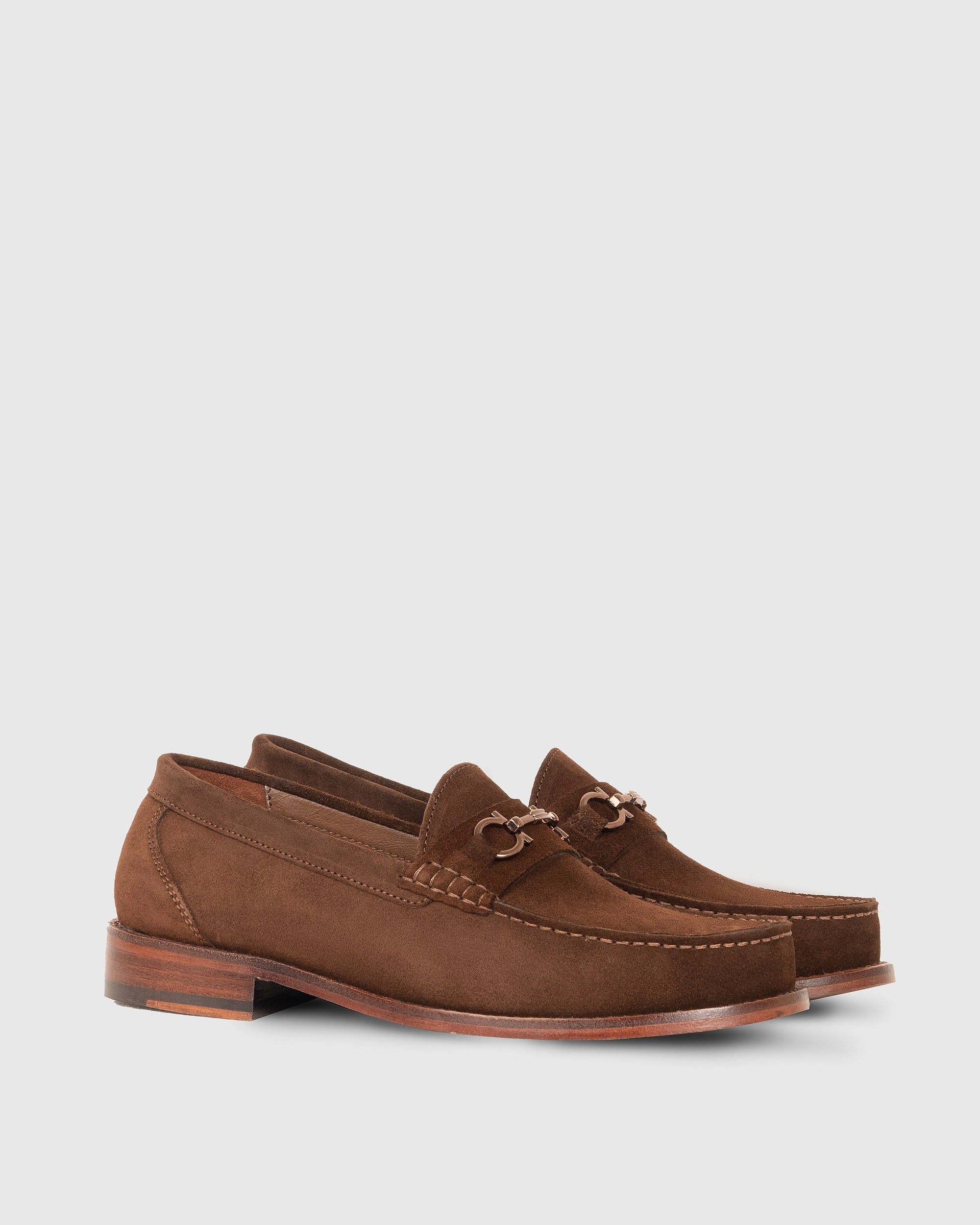 Brown Suede Moccasin