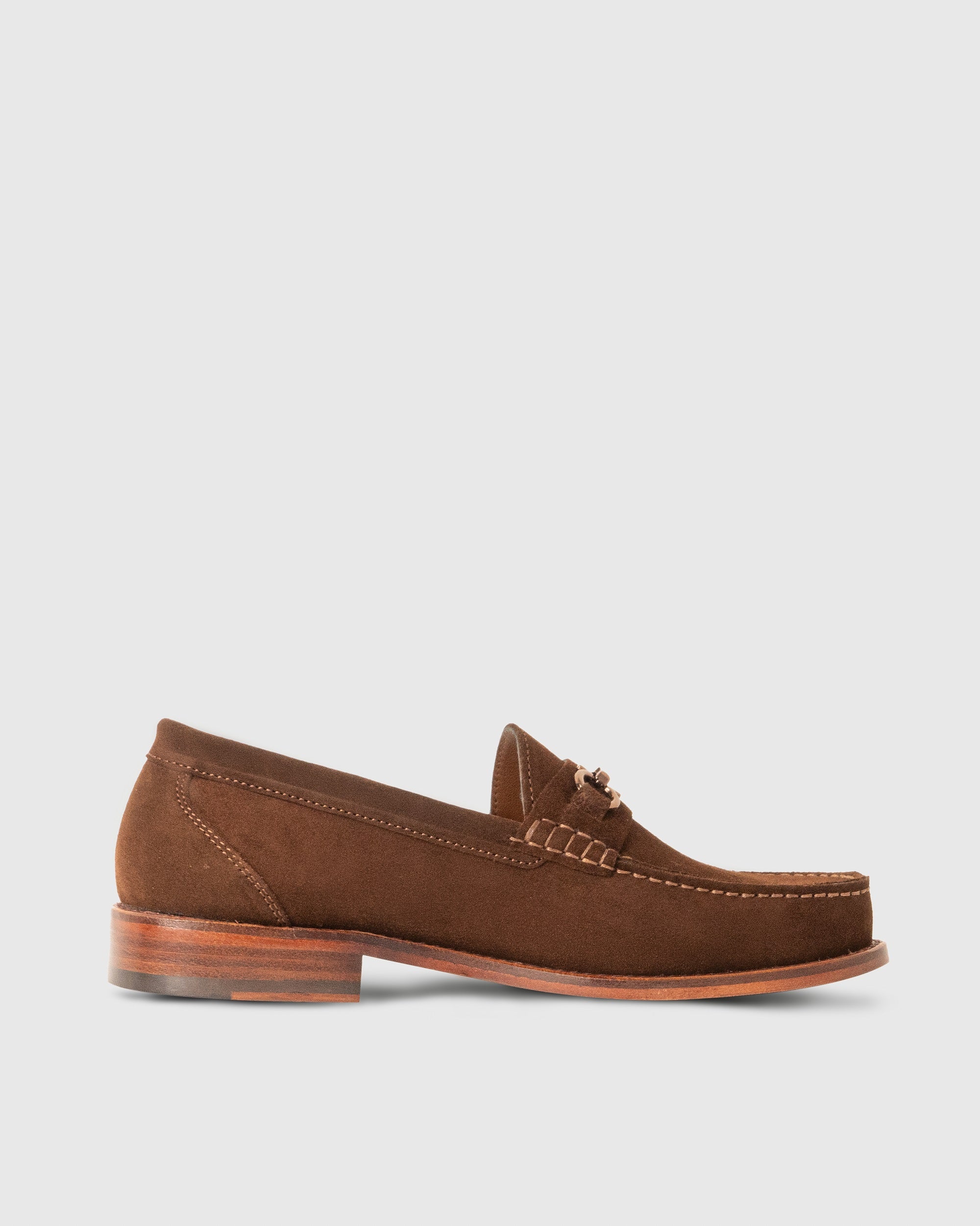 Brown Suede Moccasin