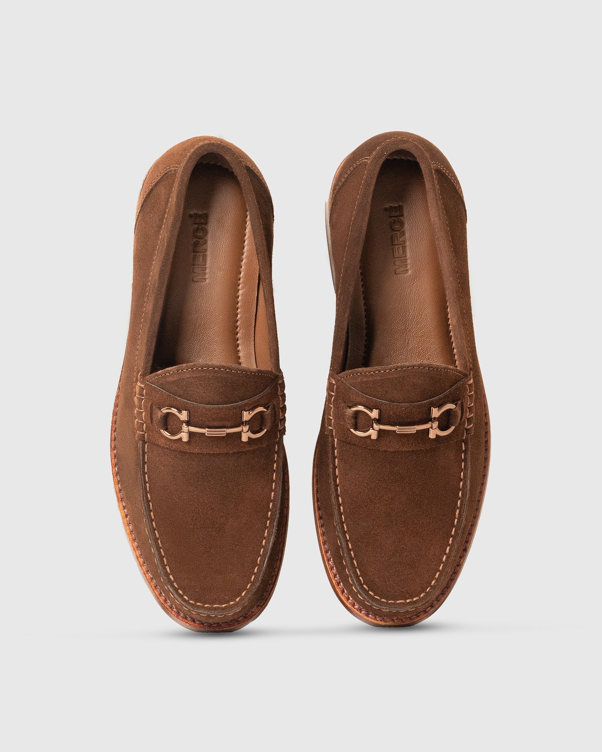 Brown Suede Moccasin