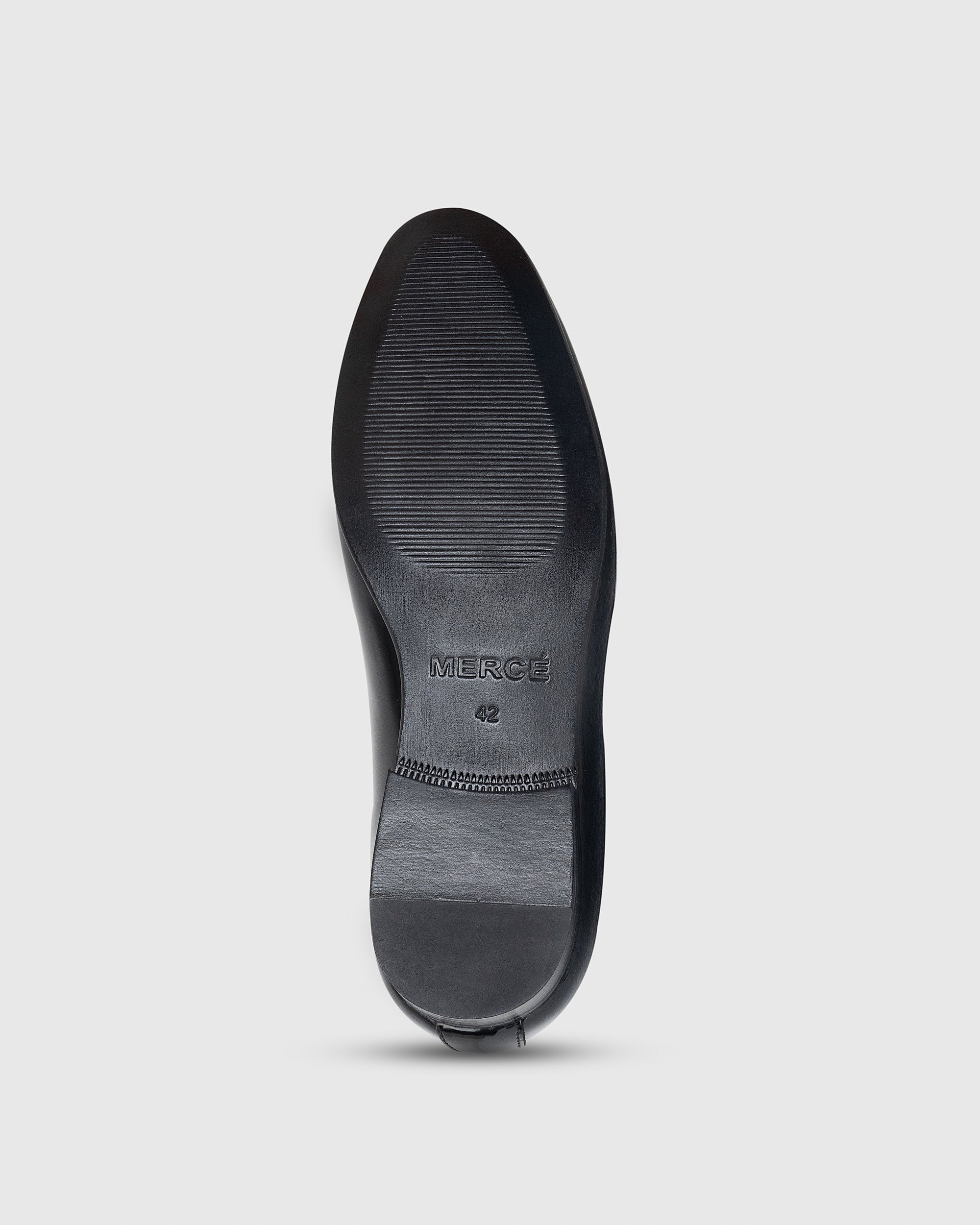 Black Patent Square Toe Slip On