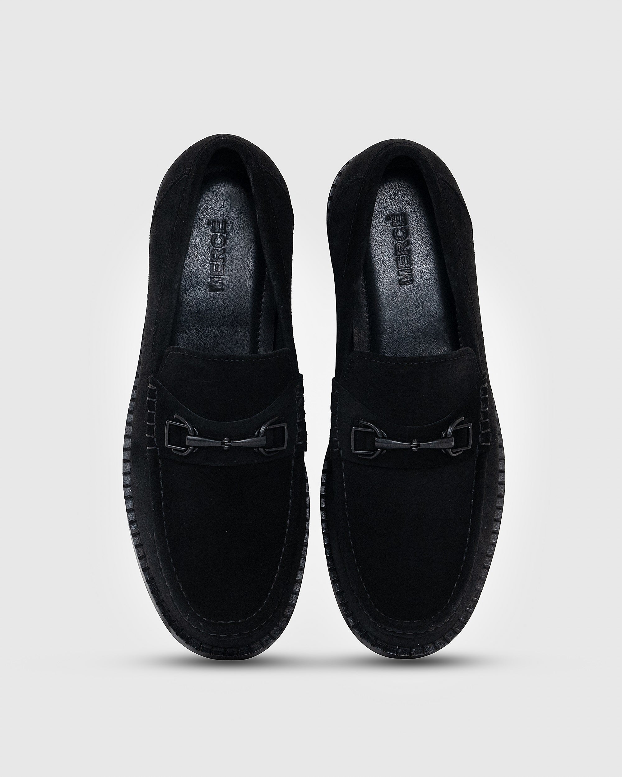 Black Suede Moccasin
