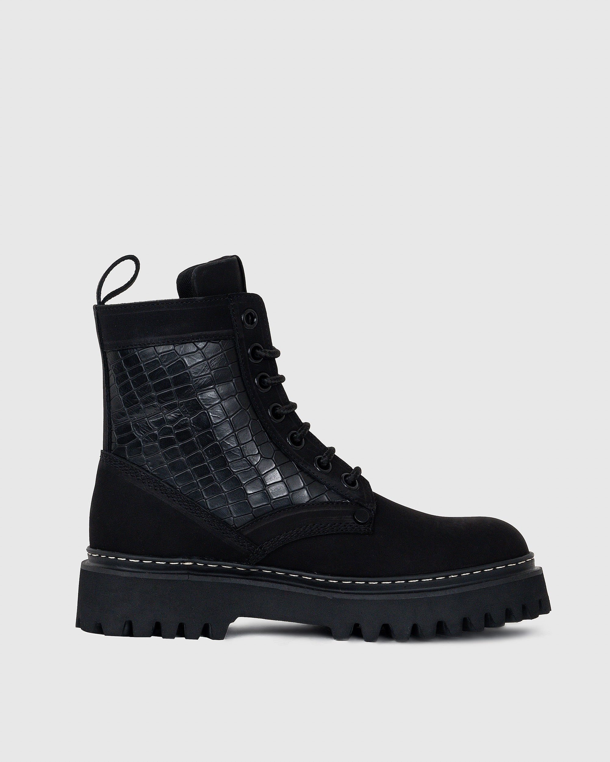 Boot Black Nubuck